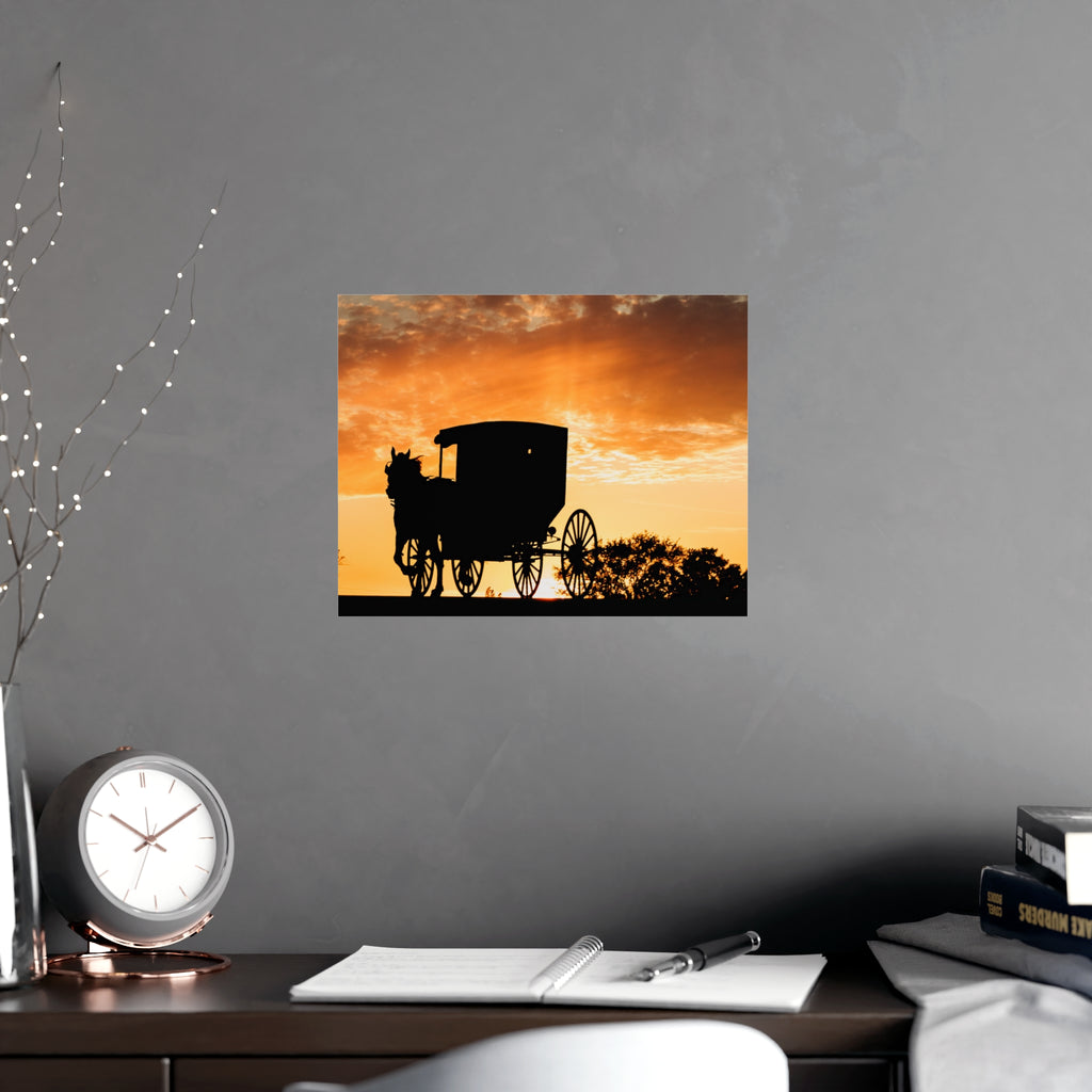 Evening Buggy Ride Print