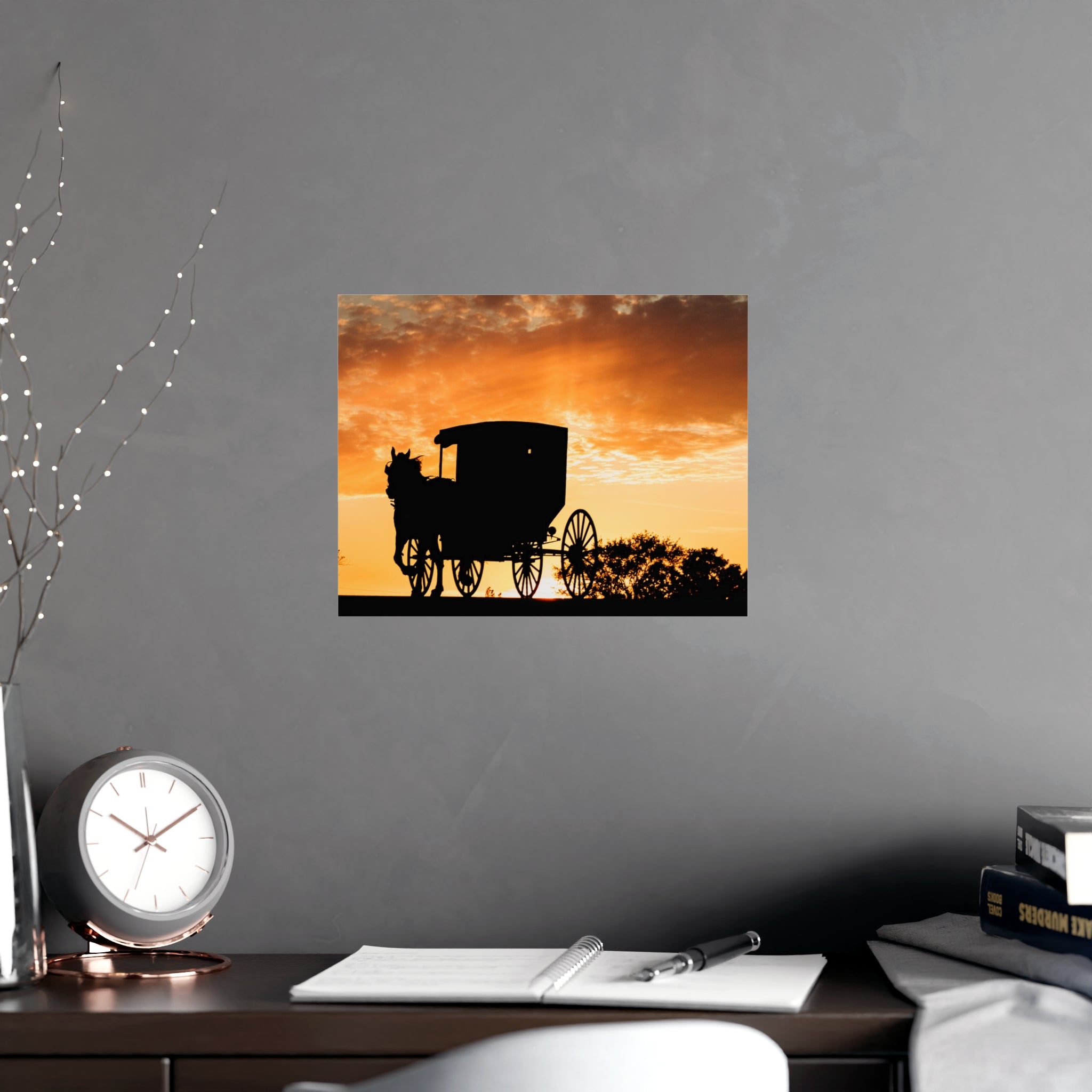 Evening Buggy Ride Print