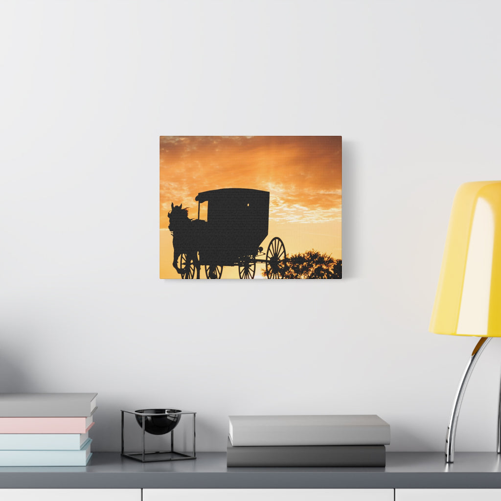 Evening Buggy Ride Canvas