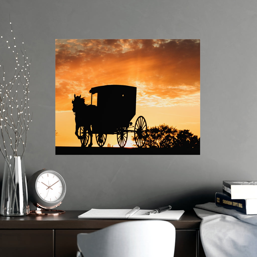 Evening Buggy Ride Print