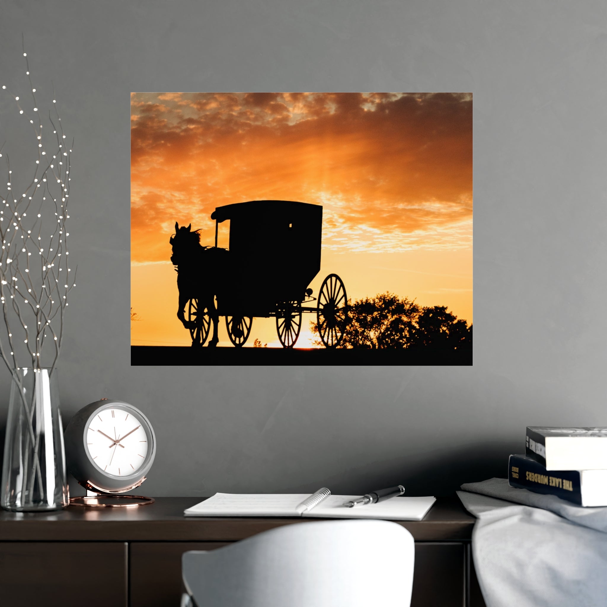 Evening Buggy Ride Print