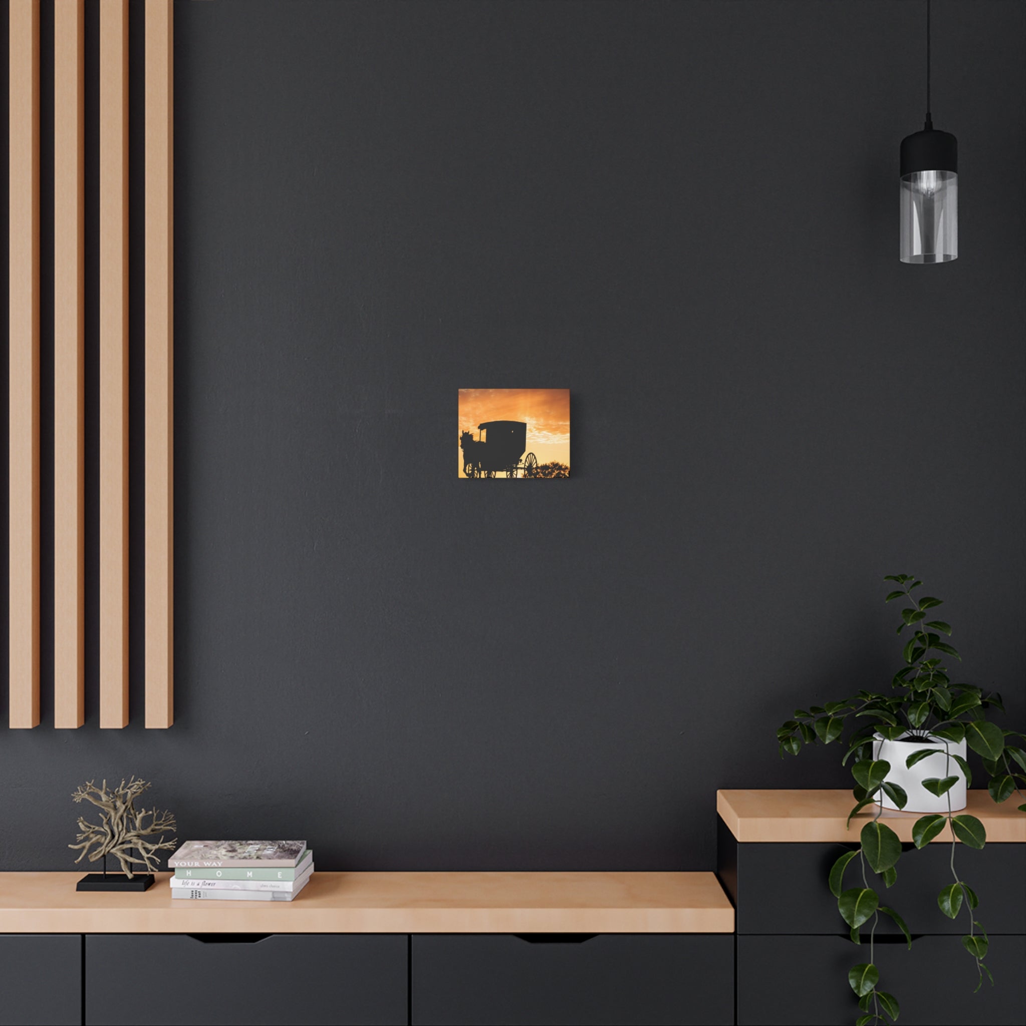Evening Buggy Ride Canvas