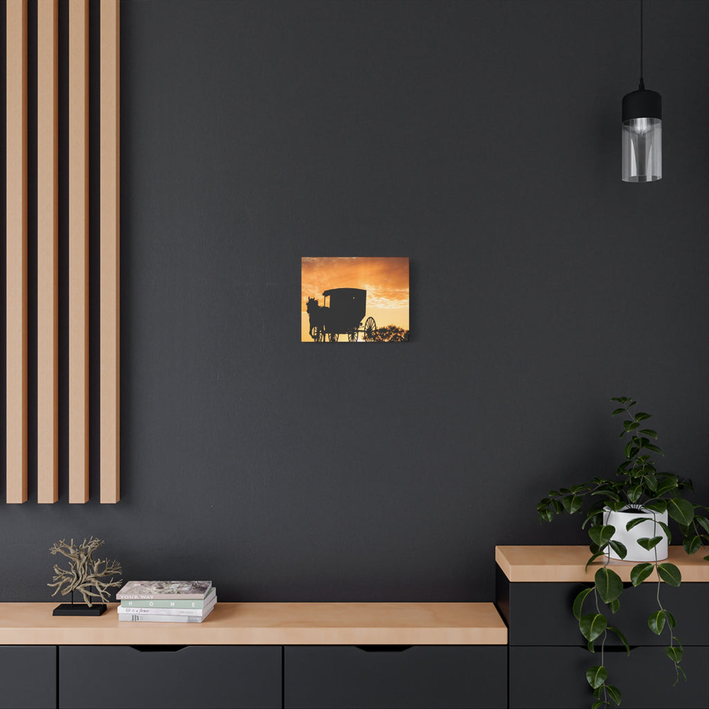 Evening Buggy Ride Canvas