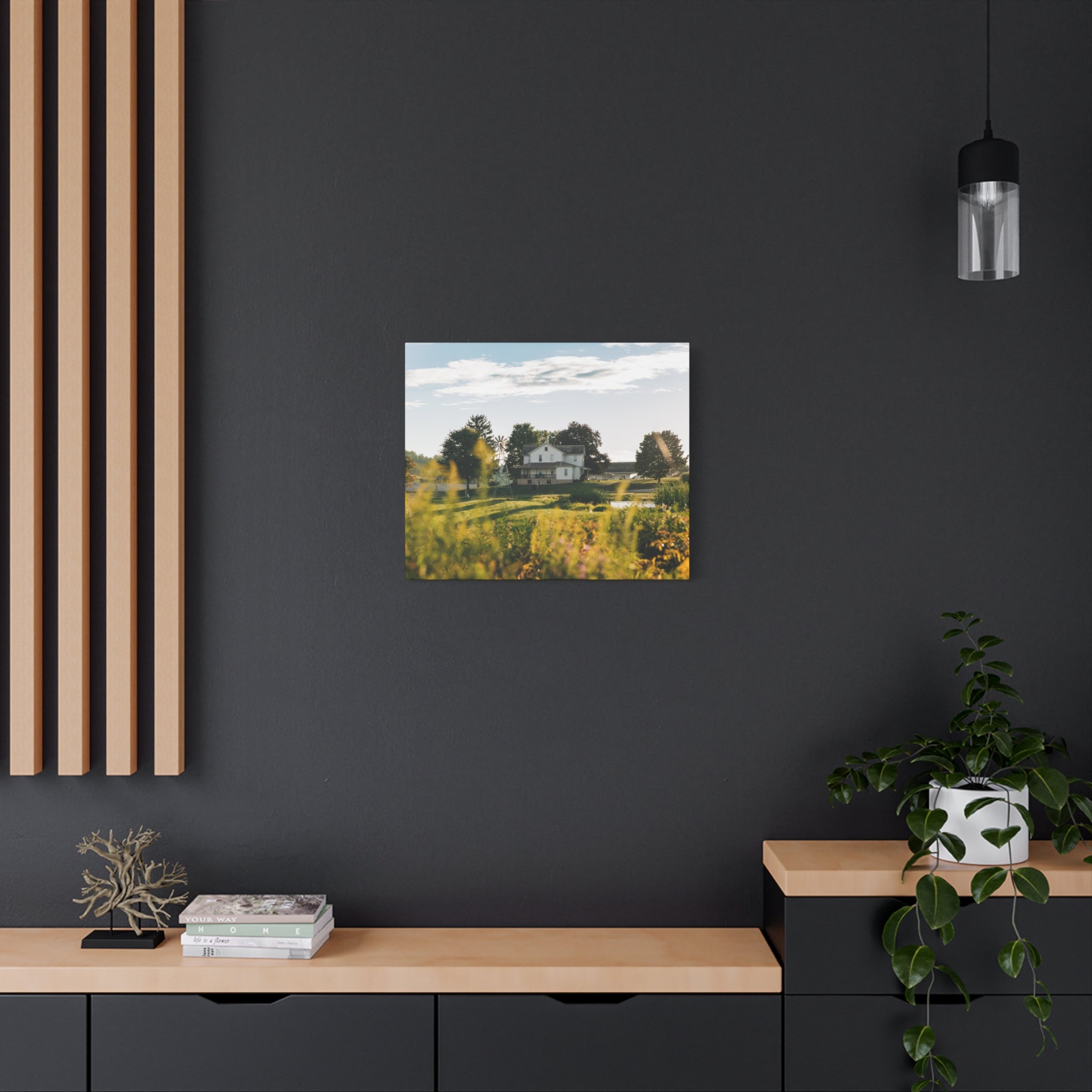 Country Homestead Canvas
