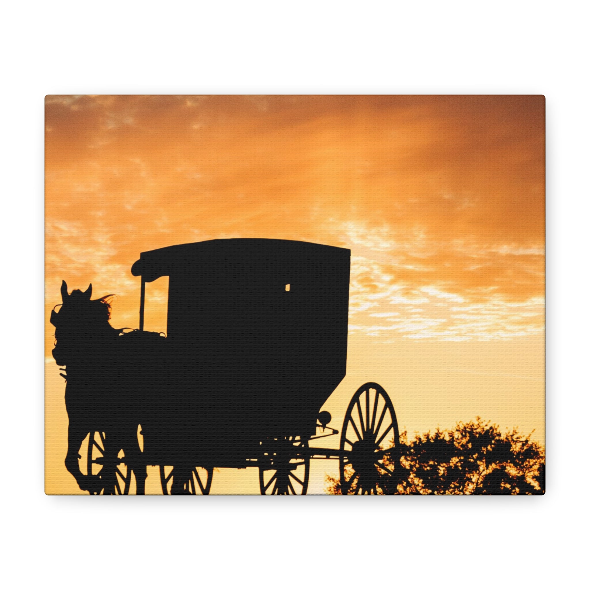 Evening Buggy Ride Canvas