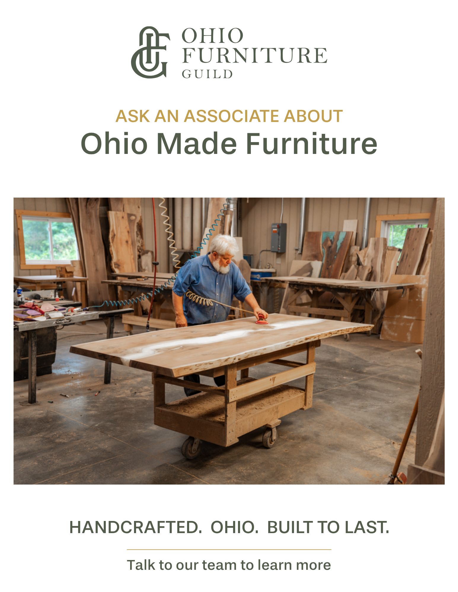 Ask an Associate About Ohio Made Furniture