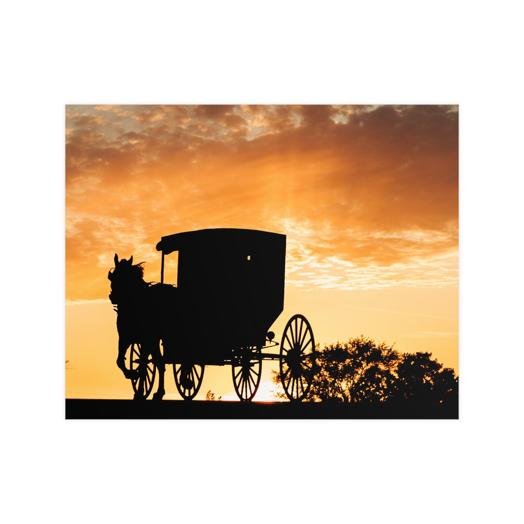 Evening Buggy Ride Print