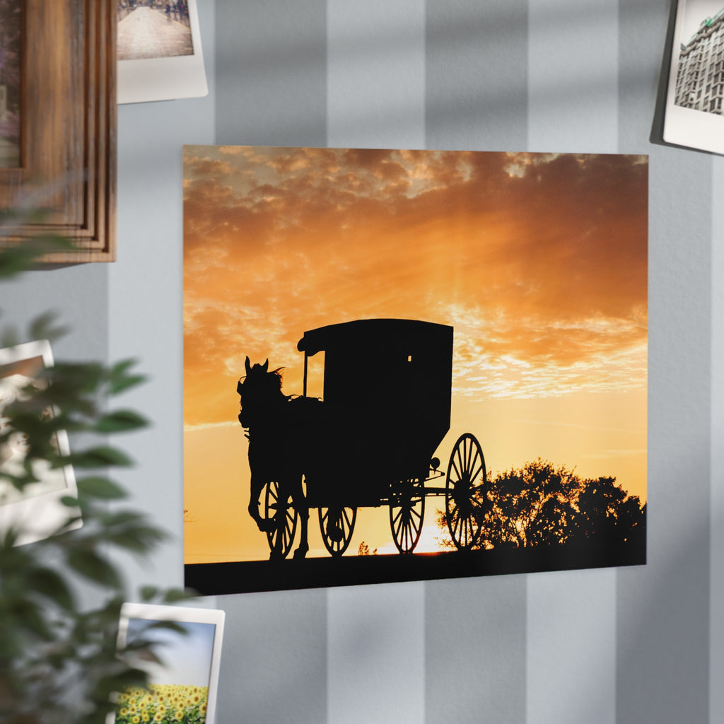 Evening Buggy Ride 10x8 Print