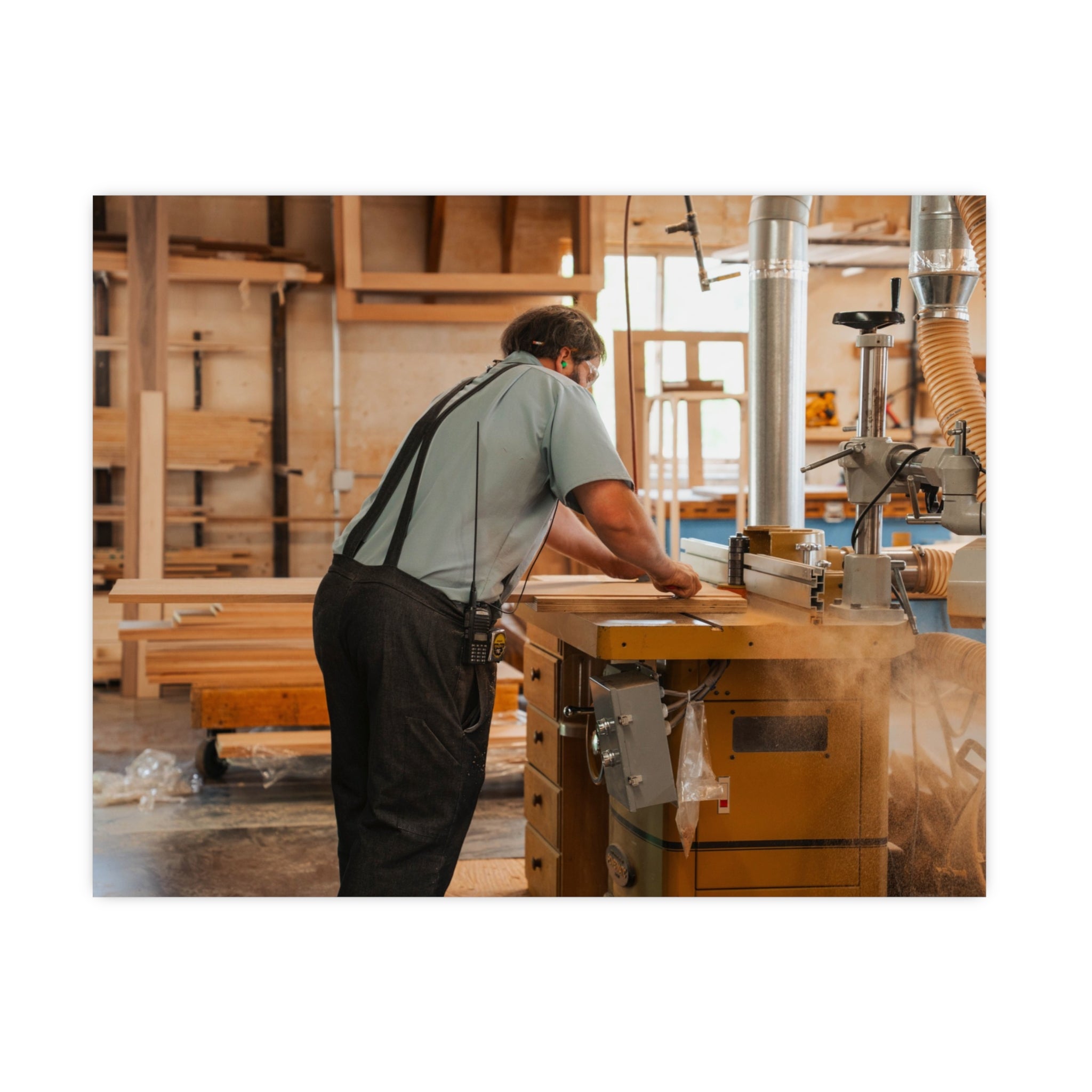 At the Bench Print