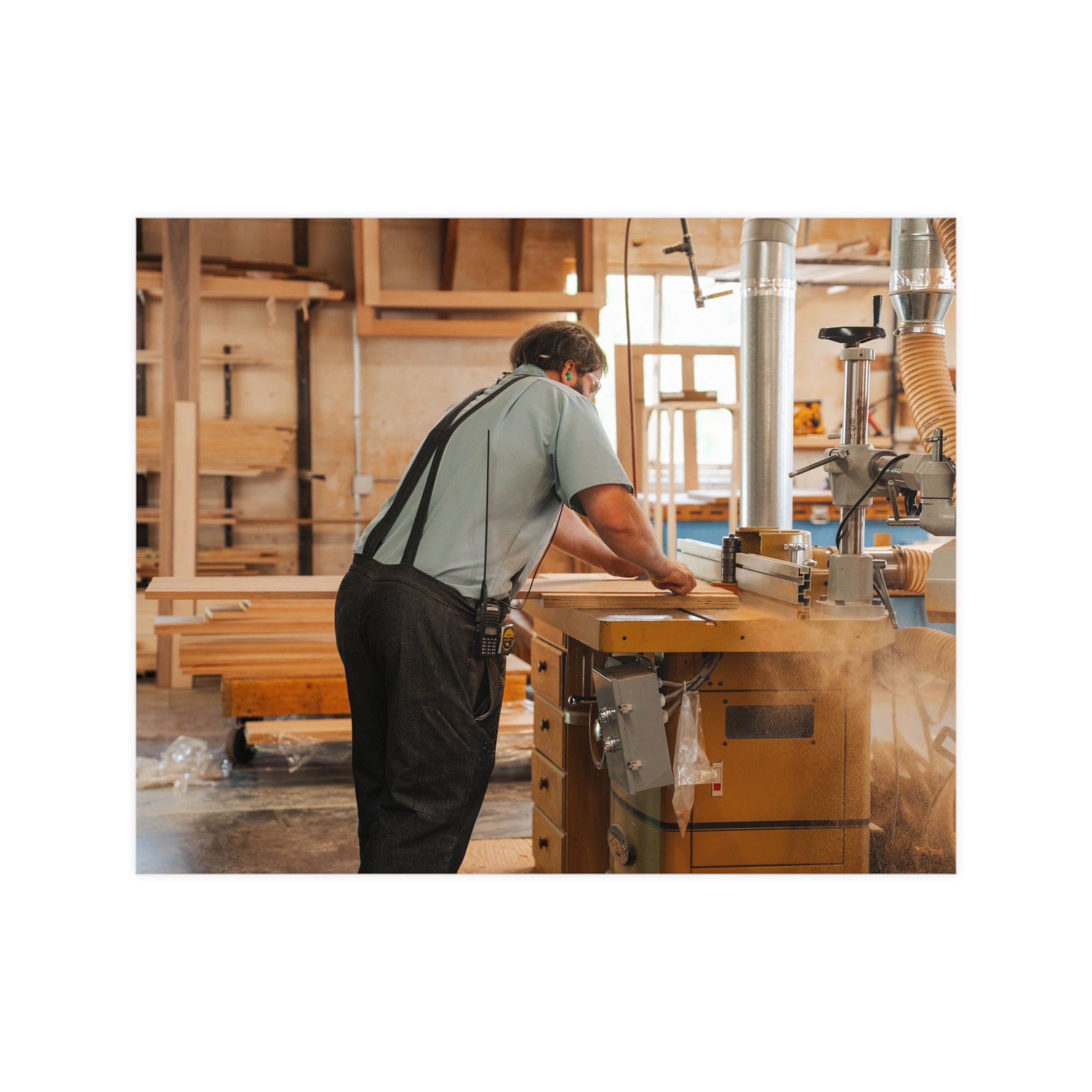 At the Bench Print
