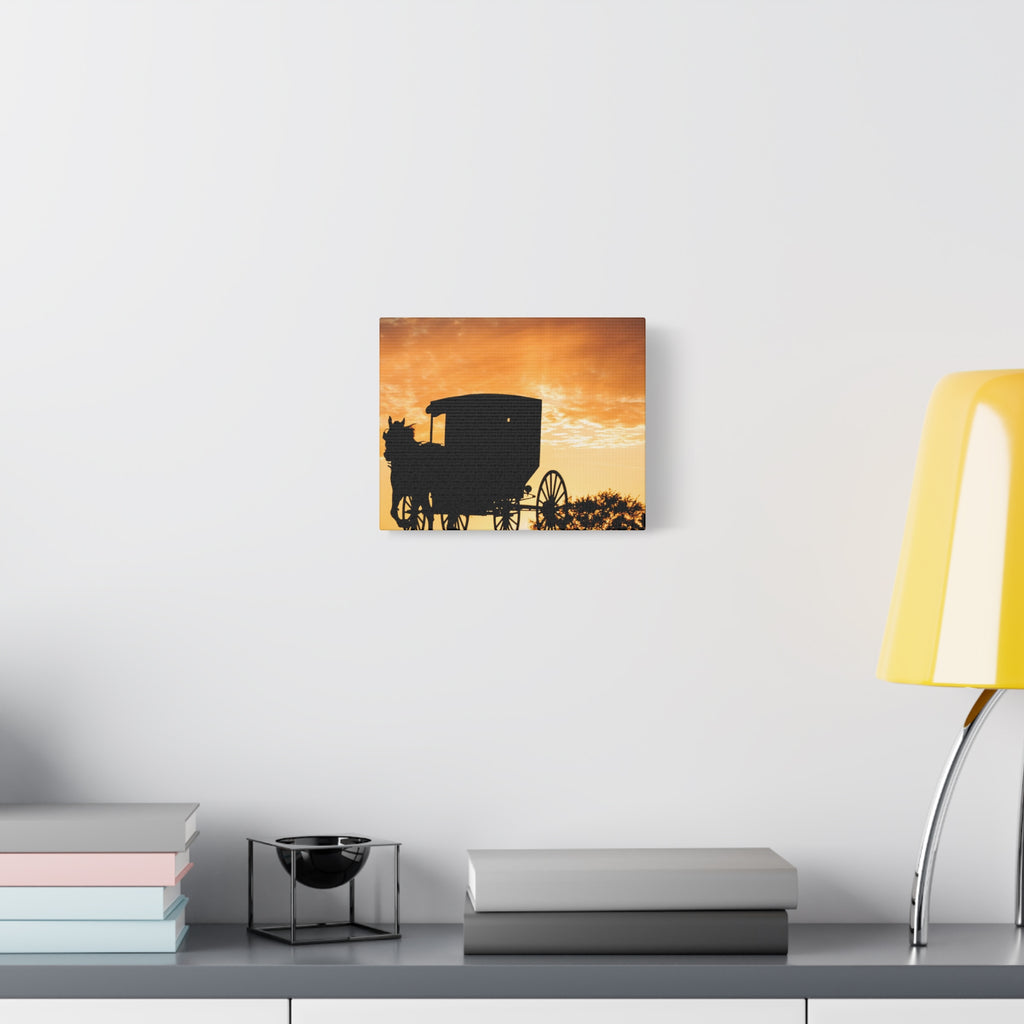 Evening Buggy Ride Canvas
