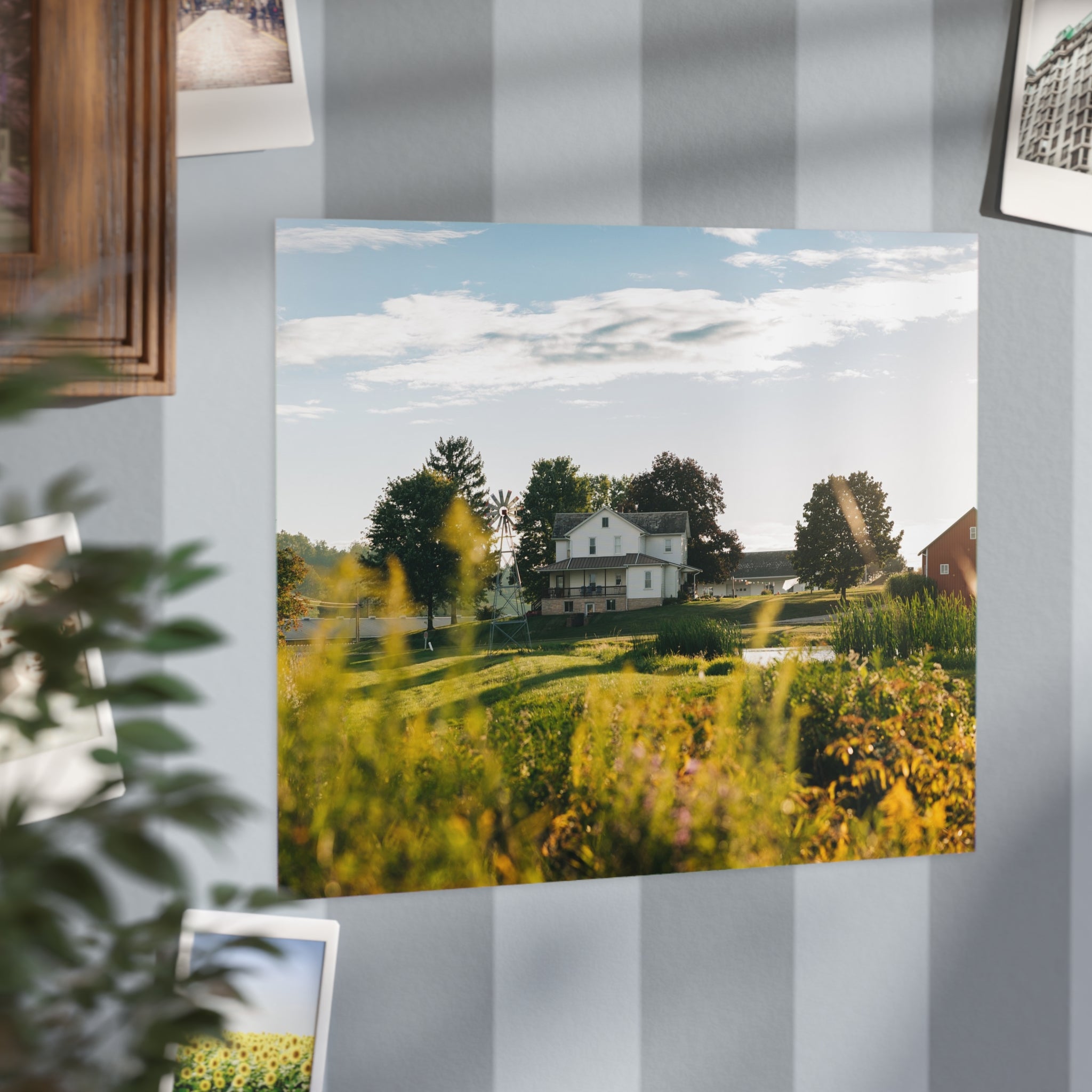 Country Homestead 10x8 Print